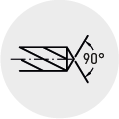 Angolo punta 90°
