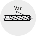 Angolo elica variabile