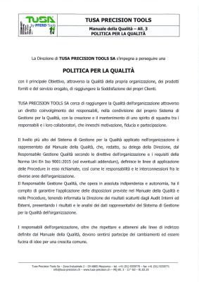 MQ ALL 3 POLITICA PER LA QUALITA v2